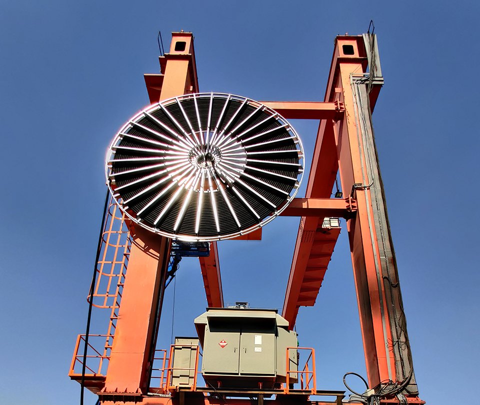 what is cable reeling drum