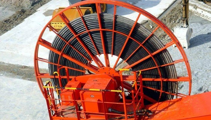 spring loaded vs motorized cable reeling drums